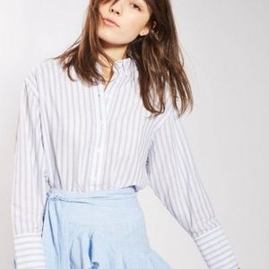 Topshop Striped Mensy Shirt
